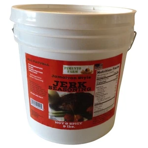 Pimento Farm Jamaican Style All Natural Spicy Jerk Seasoning 9 lbs - Picture 1 of 5