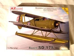 1/72 AZ Model Beech SD 17S Stagger Wing Decals 4/3 Ver # 7891 - Picture 1 of 5