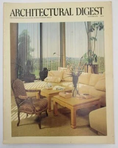 Vtg Architectural Digest Magazine October 1978 Bohemian Studio Greenwich Village - Picture 1 of 1