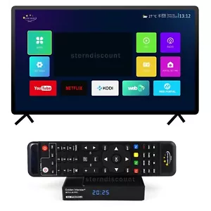Golden Interstar Beta X 4K PRO UHD Multimedia IPTV-Box Dual-WiFi Linux OS UHD HD - Bild 1 von 9