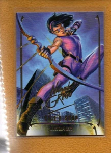 Kate Bishop 2024 Upper Deck Marvel Masterpieces Nahuel Grego Gold Foil #13 - Picture 1 of 2