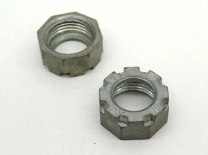 (50-Pack) Raco 1/2" Non-Insulated Metal Threaded Rigid IMC Conduit Bushing - Picture 1 of 4