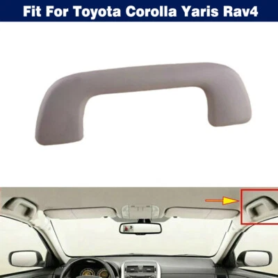 Manija de tracción de techo interior delantero gris derecha para Toyota Corolla Yaris Foto 1 de 4