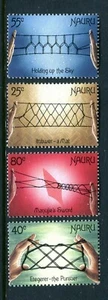 Figuras de cuerda Nauru 1988 MUH - Imagen 1 de 1