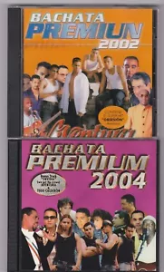BACHATA PREMIUM 2002 & 2004 CD lot! AVENTURA TEGO CALDERON FRANK REYES tested - Picture 1 of 4