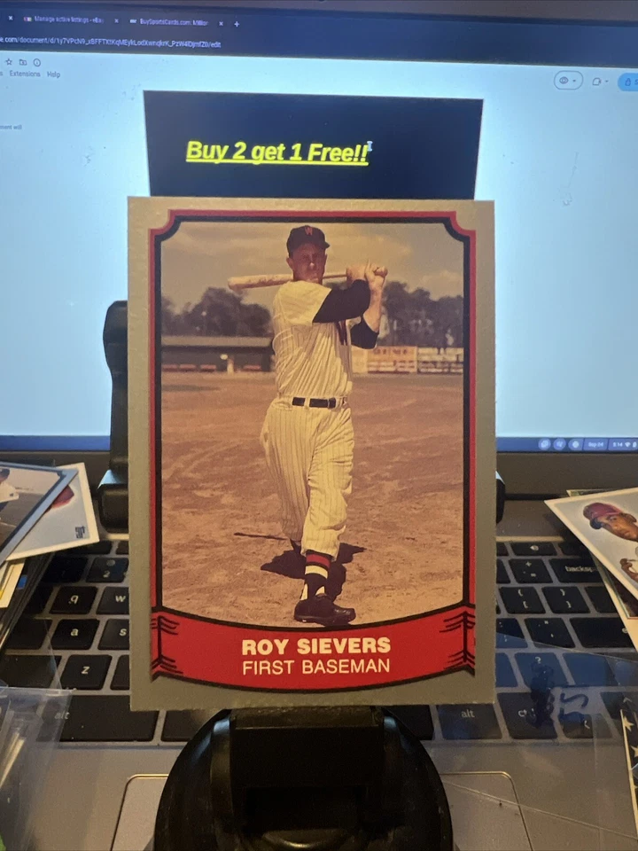 Pacific Legends #26 Roy Sievers 1988. CAJA 6 Foto 1 de 1