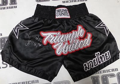 AJ Matthews Signed Rizin FF Fight Worn Used Shorts Trunks PSA/DNA COA Bellator - Image 1 of 4