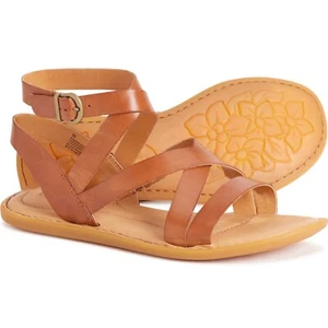 Born Libra Gladiator Strappy Leather Sandals, Women (Pick a Size) New with Box - Picture 1 of 5