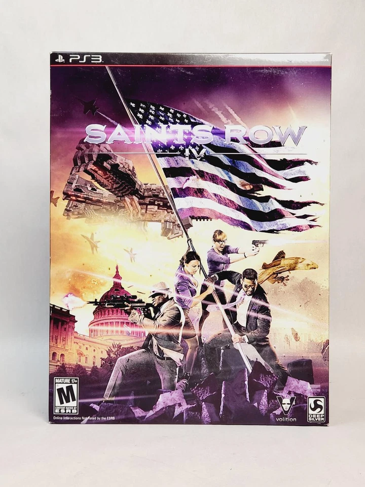 Sony PS3 The Super Dangerous Wub Edition Saints Row IV - New Open Box — 第 1/4 张图片