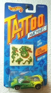 1993 Hot Wheels TATTOO MACHINES ** DRAGON WAGON SPEED BLASTER ** - Picture 1 of 3