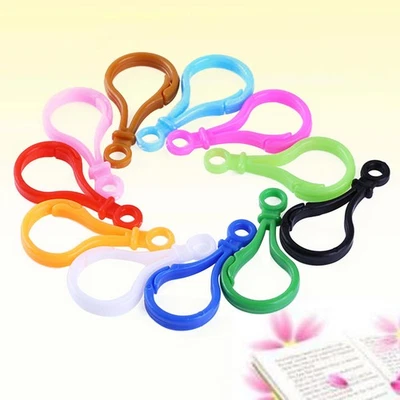 100 Pcs Key Rings for Crafting Kitchen Hanging Holder Candy Color - Image 1 of 4