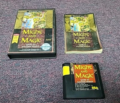 Might and Magic Gates to Another World (Sega Genesis) CIB (100% Authentic)Tested - Image 1 of 4