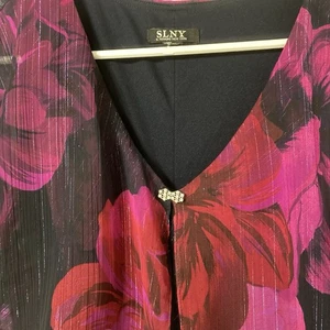 SLNY St. Fashions New York Cocktail Dress Size 13/14 - Imagen 1 de 4