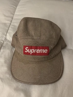 Supreme SS16 коробка логотип замшевый лагерь 5 панель крышка змеиной кожи военного SB регулируемый - Изображение 1 из 4