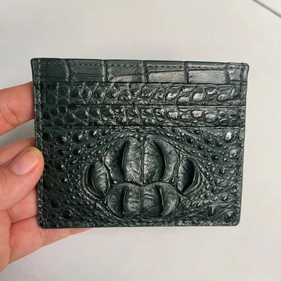 GENUINE  LEATHER SKIN CREDIT CARD HOLDER/ WALLET CARD HOLDER FOR MEN - Image 1 of 4