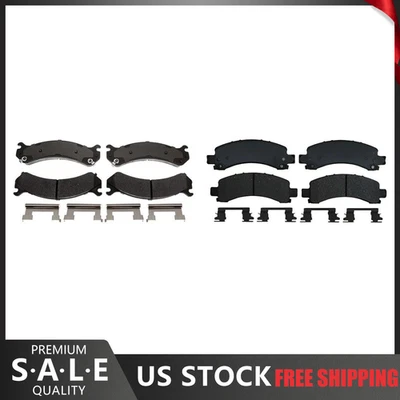 Pastillas de freno de cerámica delanteras y traseras para camioneta Chevrolet Express 2500 2017-2003 Foto 1 de 4