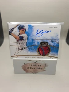  Andrelton Simmons TOAR-AS 2014 Topps Nivel Uno - Reliquias Autógrafo #/99  - Imagen 1 de 2