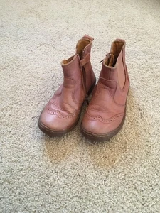 Bisgaard Chelsea Boots Stiefeletten, Leder, Gr. 28-29 Rosa Ungefüttert Hochw. - Bild 1 von 10