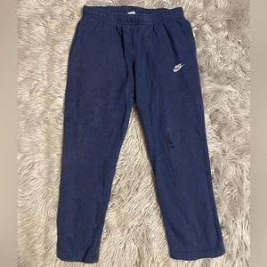 Nike Blue Sweatpants Joggers size XXL small stain - Picture 1 of 7