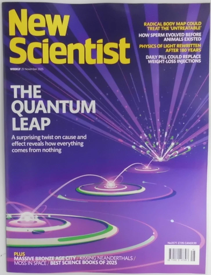 New Scientist weekly magazine 29th Nov 2025 The Quantum Leap +Bronze Age City - Image 1 of 1