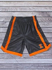 Vintage University of Illinois Dazzle Satin Basketball Shorts men's XL - Picture 1 of 10
