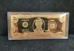 2005  Washington Mint 4oz .999 Silver GP Proof $2 Bill Currency #53 - Picture 1 of 3