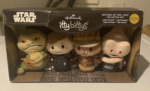 HALLMARK Itty Bittys Star Wars Return of the Jedi Collector Set/ 4 Pack *READ* - Picture 1 of 3