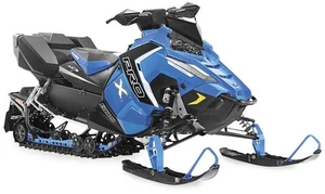 Newray Toys 57783B 1:16 Scale Snowmobile - POL Switchback Snowmobile - Blue - Picture 1 of 3