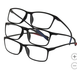 Design Optics by Foster Grant Dax Kunststoff rechteckige Lesebrille, 3er Pack +2,50 - Bild 1 von 3