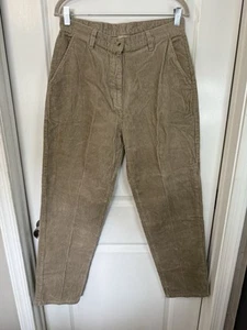 Pantalones Woolrich Vintage Para Mujer Marrón Pana Cintura Alta Pierna Recta Talla 10 - Imagen 1 de 7