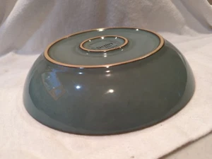 Ciotola pasta REGENCY GREEN DENBY 8-5/8" bordo verde bianco centro marrone verge - Foto 1 di 8