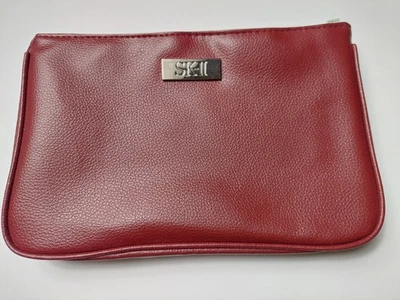 Sk-ii Red Holiday Cosmetic Makeup Pouch Bag Limited Edition Japan Exclusive - image 1 of 3
