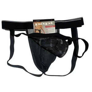 Papi Microflex Jockstrap 2-Pack Black/Grey NWT Size S (28-30) - Picture 1 of 4