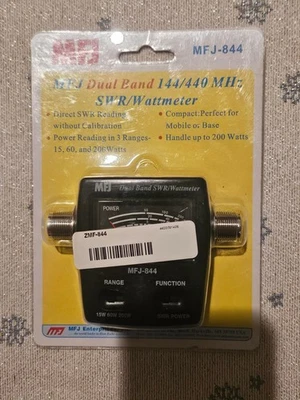 MFJ-844 SWR/vatímetro Foto 1 de 2