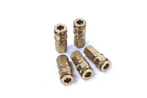 High Flow Female Quick Disconnect Coupler 1/4" NPT PACK OF 5 FREE SHIP! - Picture 1 of 2