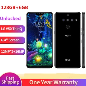 LG V50 ThinQ 5G LM-V450VM LM-V500N (Korea) 128GB 16MP 6.4" Unlocked New Sealed - Picture 1 of 17
