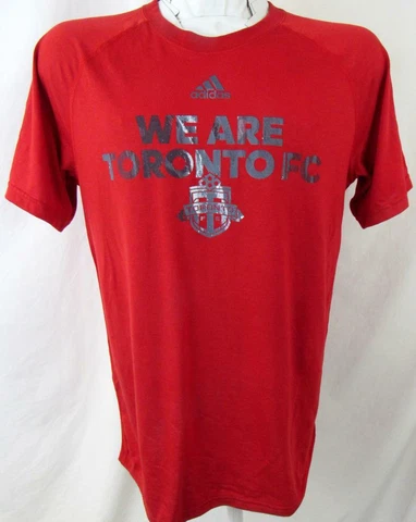 Toronto FC Men M or XL Adidas Short Sleeve "We Are Toronto FC" T-shirt TFC 1 Cover