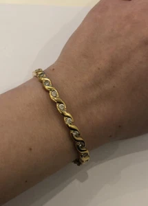 Schöner Armreif PL Pierre Lang vergoldet Damenarmreif Armschmuck - Bild 1 von 5