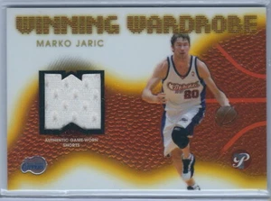 2004-05 Pristine Baloncesto Marko Jaric Winning armario Clippers tarjeta de camiseta - Imagen 1 de 2
