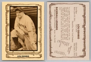 1980-83 CRAMER Baseball Legends Cards- Complete Your Set (1-120) - U Pick & Save - Picture 1 of 126