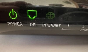 Actiontec CenturyLink C1000A 300 Mbps 4-Port Wireless N Router Gigabit Modem - Picture 1 of 5