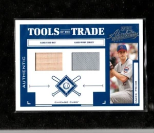 #D /250 BAT/JSY MARK PRIOR 2004 Assoluto STRUMENTI del MATERIALE COMMERCIALE Combo Cubs - Foto 1 di 2