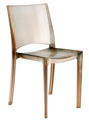 SEDIA NILO  UP ON GRANDSOLEIL POLICARBONATO TRASPARENTE IMPILABILE - Immagine 1 di 4