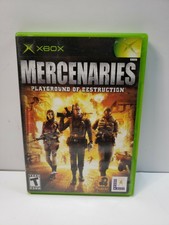 Mercenaries: Playground of Destruction (Microsoft Xbox, 2005) Disc Only TESTED