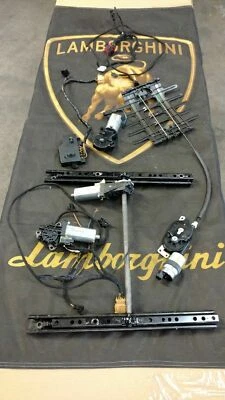 LAMBORGHINI GALLARDO LP560 ASIENTO INTERIOR PISTA MONTAJE COMPLETO OEM  Foto 1 de 4