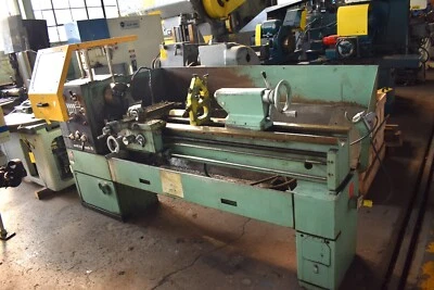 TORNO MOTOR CABEZAL ENGRANADO 15" X 56" SOUTH-BEND NORDIC 15 “CL150E” con CONO #29848 Foto 1 de 3