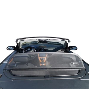 WINDSCHOTT PASSEND FÜR MERCEDES-BENZ SL-KLASSE R230 2001-2011 XL SIZE SCHWARZ - Bild 1 von 23