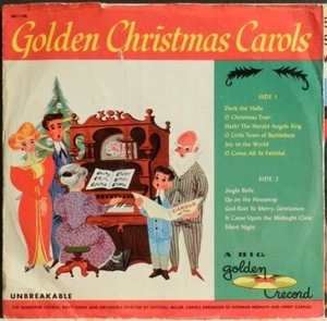 SANDPIPER CHORUS Goldene Weihnachtslieder 10 Zoll LP gelbes Wachs USA - Bild 1 von 5