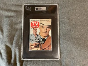 TV Guide July 1959 GAI 8 Grade Near Mint John Russell July 25 1st Graded Vintage - Picture 1 of 4