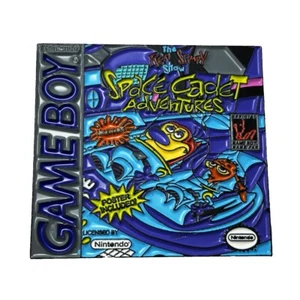 Phantom Pins - Ren & Stimpy Space Cadets Gameboy Cover Art 1.5" Soft Enamel Pin - Picture 1 of 1